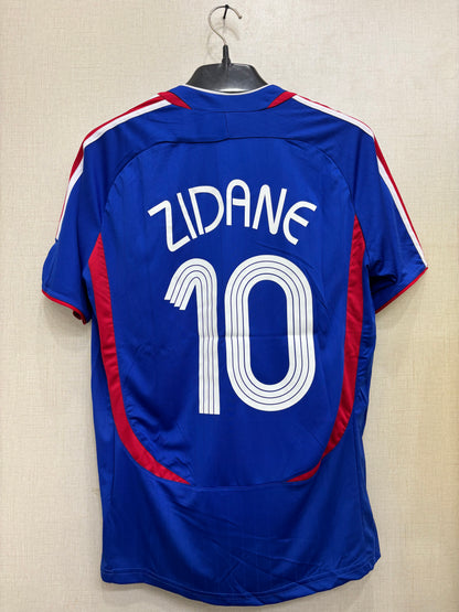 FRANCE ZIDANE 10 FIFA 2006 ORIGINAL HOME JERSEY