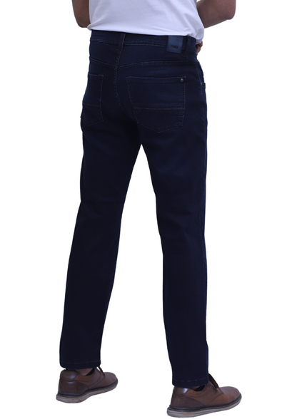 REGULAR FIT JEANS-NAVY BLUE