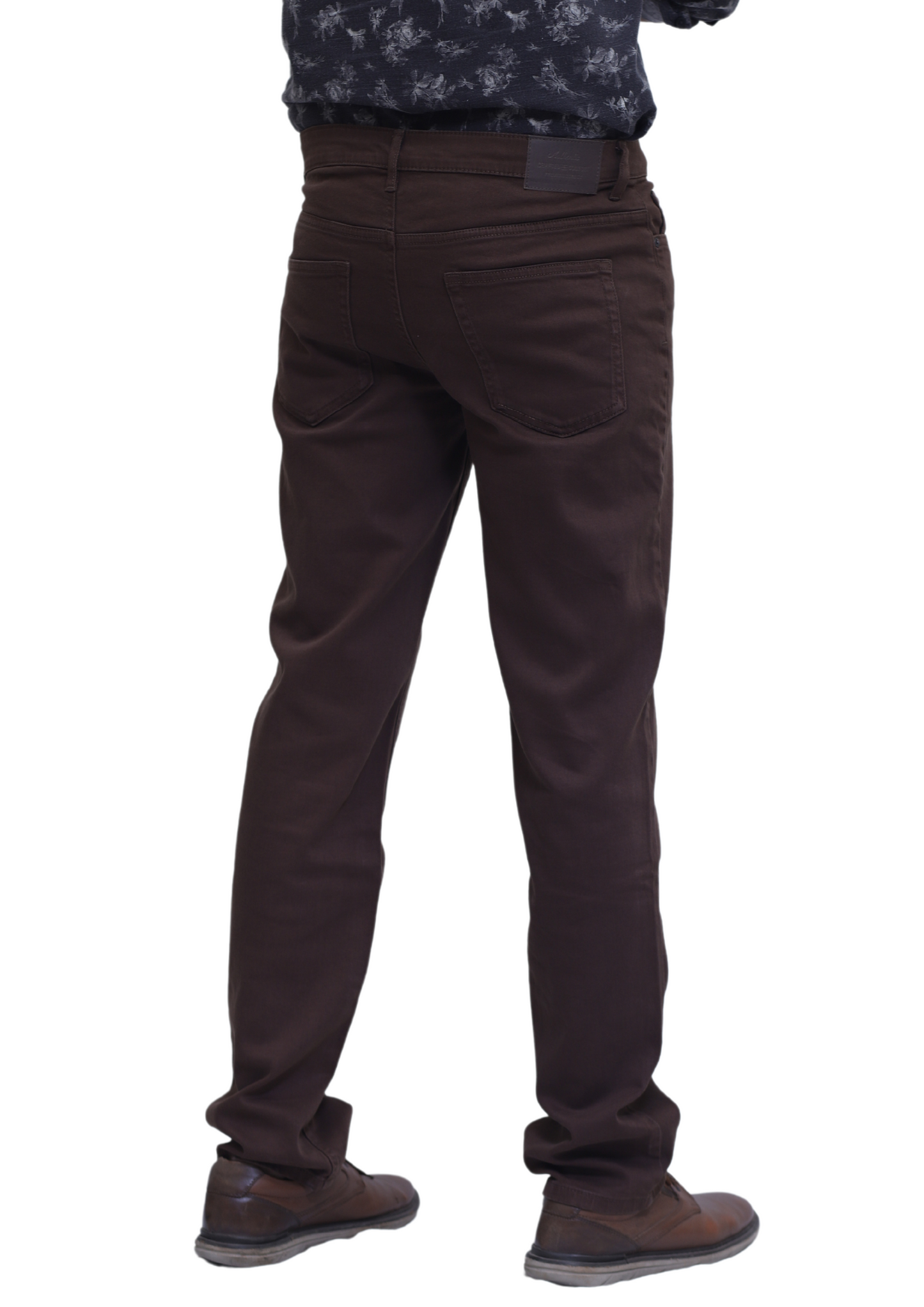 ONSEDGE STRAIGHT FIT JEANS-DARK BROWN