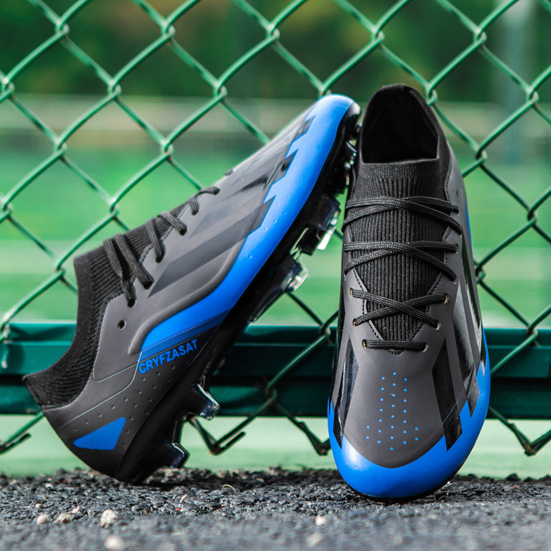 Pro Football Studs-BLACK/BLUE
