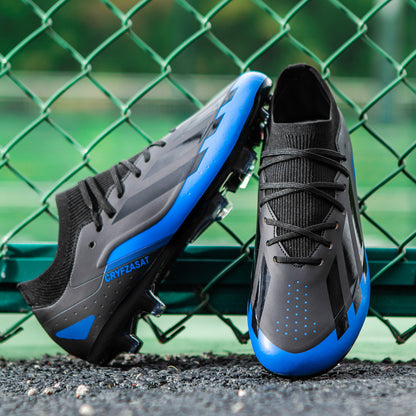 Pro Football Studs-BLACK/BLUE