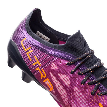 PUMA Ultra 1.4 FG/AG Flare - Festival Fuchsia/Neon Citrus/Parisian Night