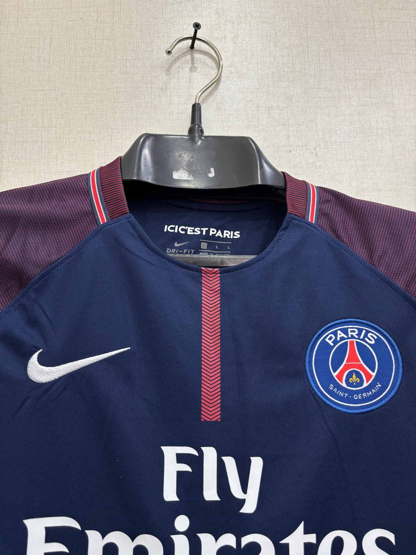 NEYMAR JR 10 PSG 2017/18 THIRD ORIGINAL JERSEY