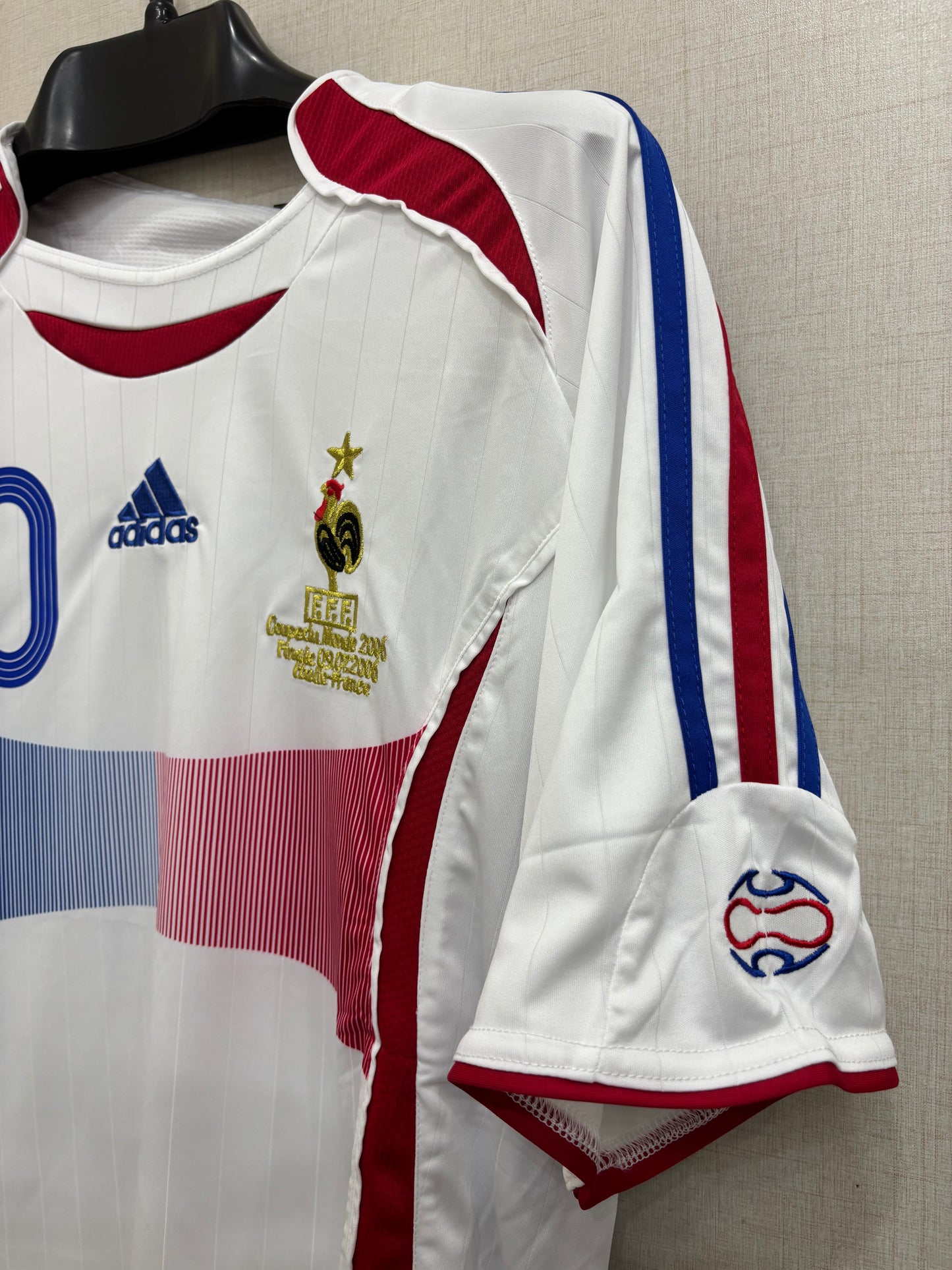 FRANCE ZIDANE 10 HOME 2006 FIFA ORIGINAL SHIRT