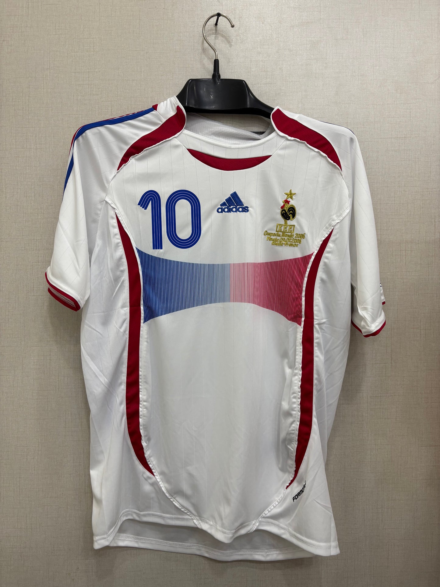 FRANCE ZIDANE 10 HOME 2006 FIFA ORIGINAL SHIRT