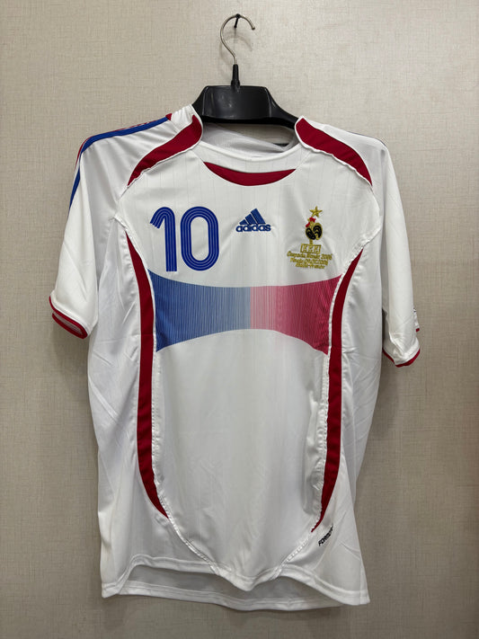 FRANCE ZIDANE 10 HOME 2006 FIFA ORIGINAL SHIRT