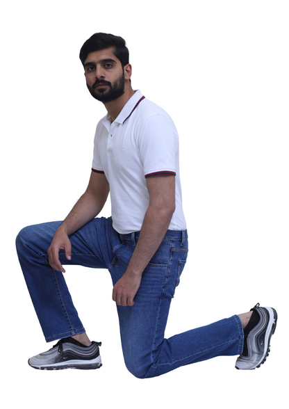 REGULAR FIT JEANS-DARK BLUE