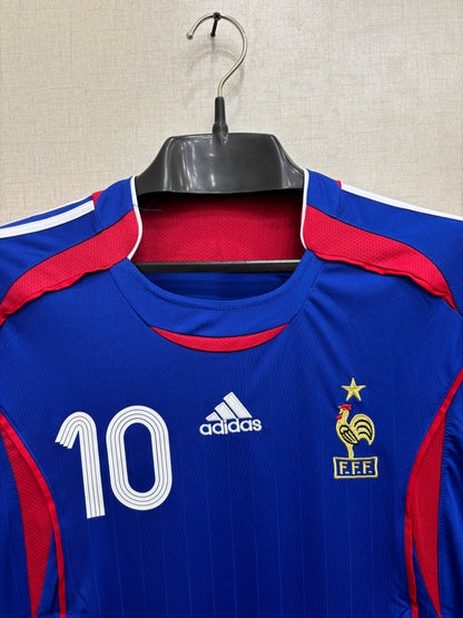 FRANCE ZIDANE 10 FIFA 2006 ORIGINAL HOME JERSEY