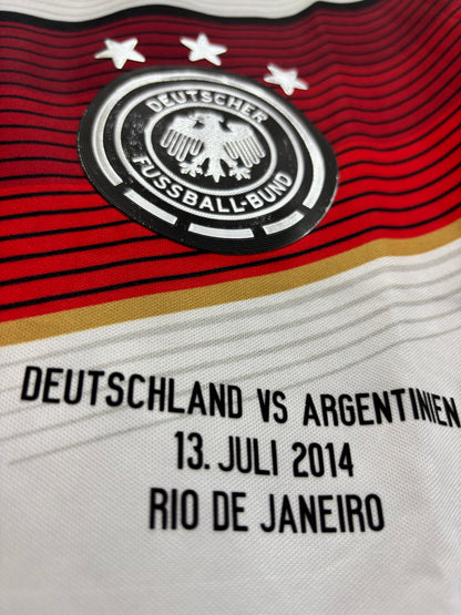 GERMANY HOME THOMAS MULLER 13 FIFA WORLD CUP 2014 ORIGINAL SHIRT