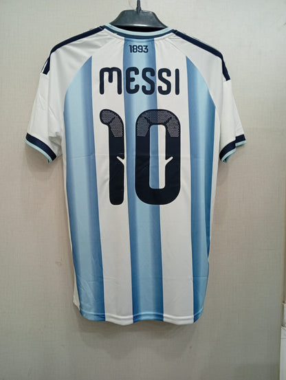 MESSI 10 ARGENTINA HOME FIFA CUP JERSEY 2026 (EMBROIDED LOGO)