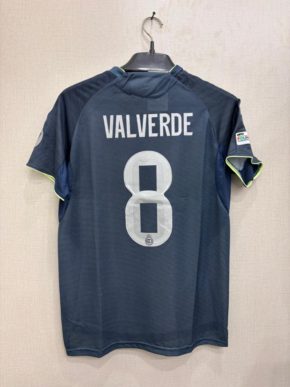 Real Madrid AWAY Shirt 25/26 HALF SLEEVE (PLAYER VERSION)