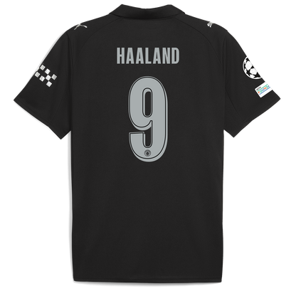 HAALAND 9 MANCHESTER CITY AWAY SHIRT(EMBROIDED LOGO)