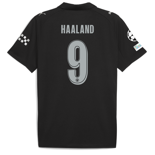 HAALAND 9 MANCHESTER CITY AWAY SHIRT(EMBROIDED LOGO)