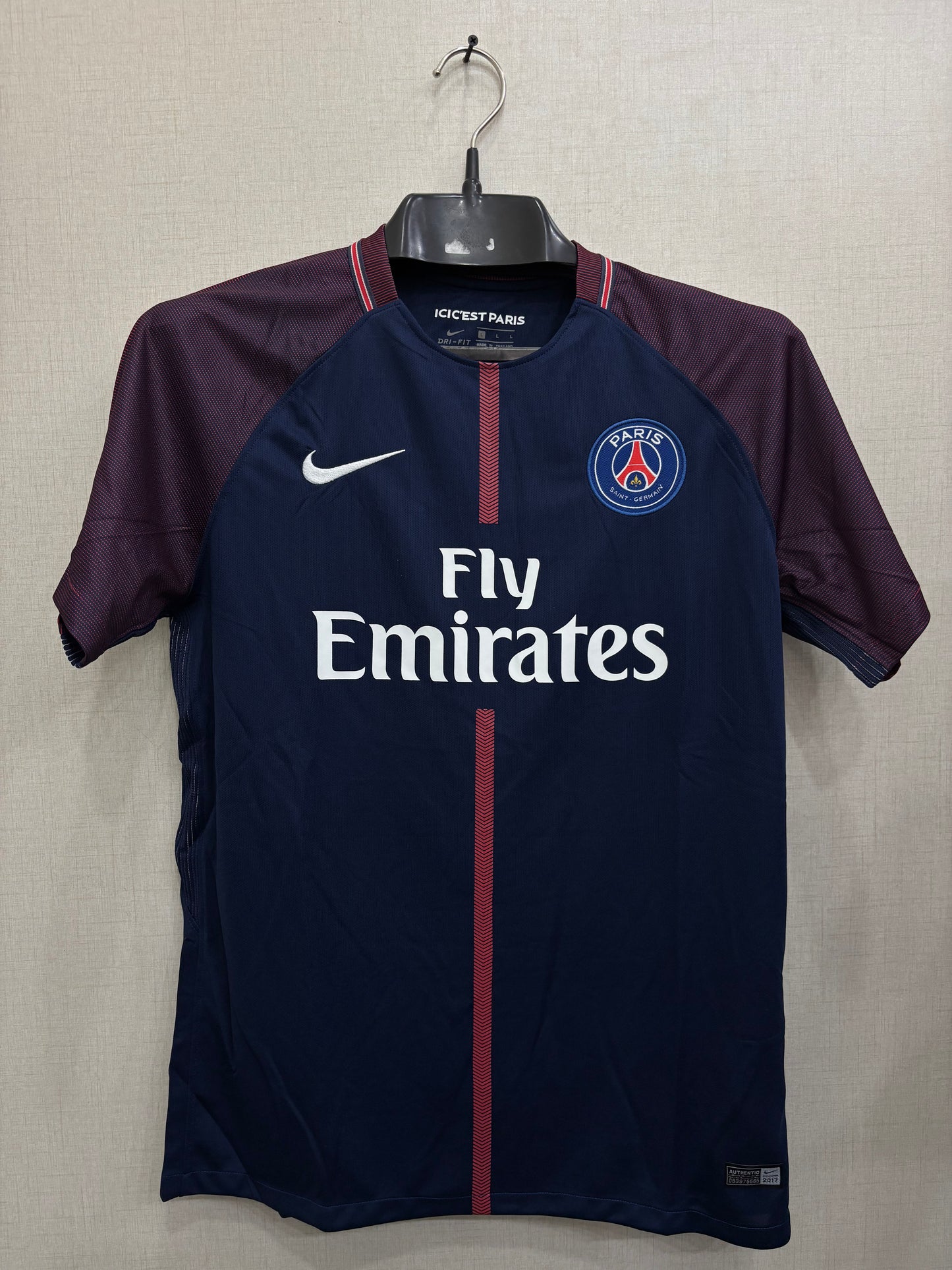 NEYMAR JR 10 PSG 2017/18 THIRD ORIGINAL JERSEY