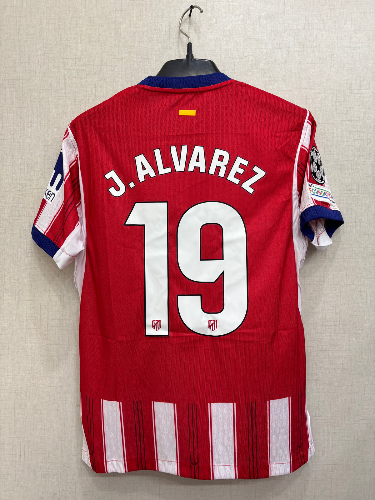 J. ALVAREZ ATLETICO MADIRD HOME 26/27 IMPORTED SHIRT