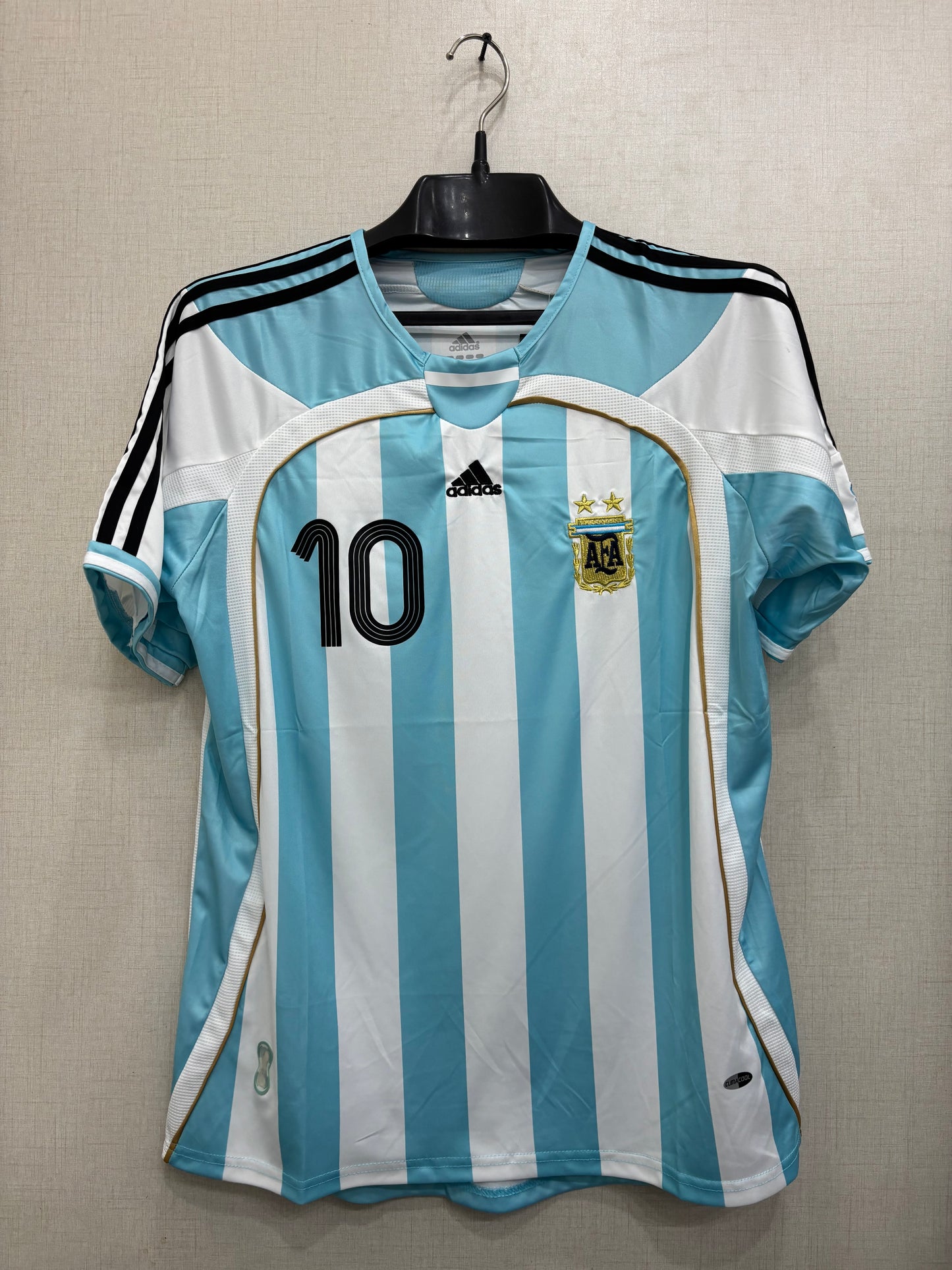 ARGENITNA HOME 2006 HOME MESSI 10 FIFA WORLD CUP ORIGINAL SHIRT