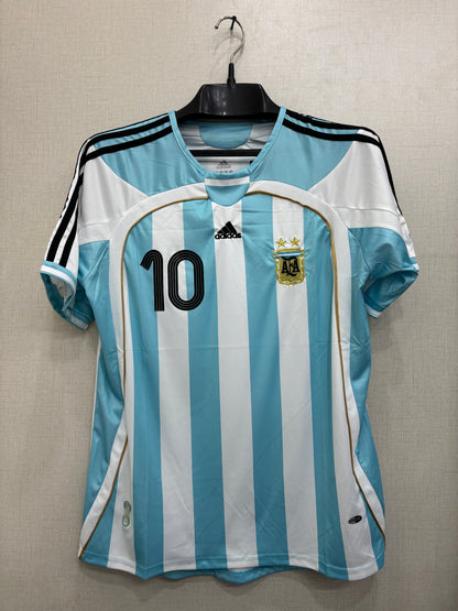 ARGENITNA HOME 2006 HOME MESSI 10 FIFA WORLD CUP ORIGINAL SHIRT