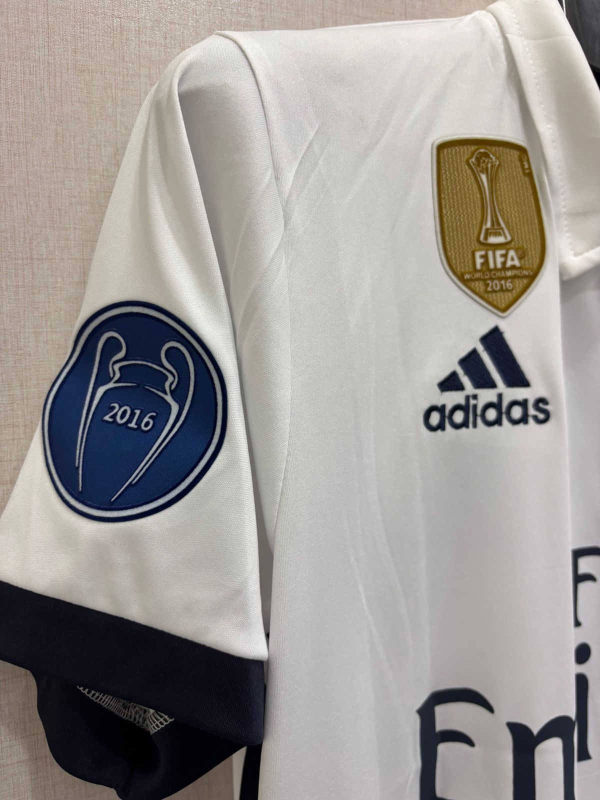 RONALDO 7 REAL MADRID 2017 SHIRT(ORIGINAL LOGO)