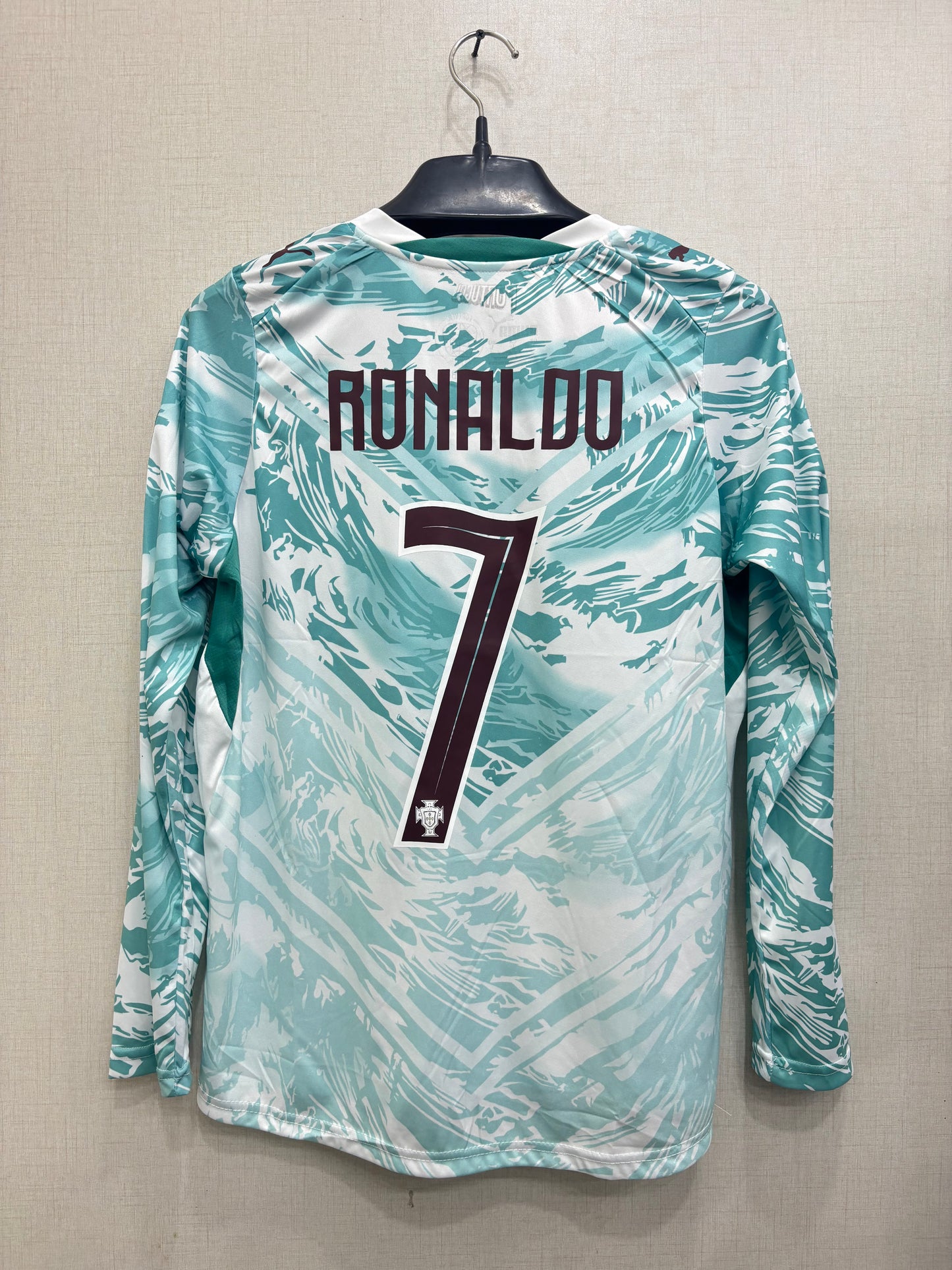 PORTUGAL AWAY FIFA CUP JERSEY (EMBROIDED LOGO)