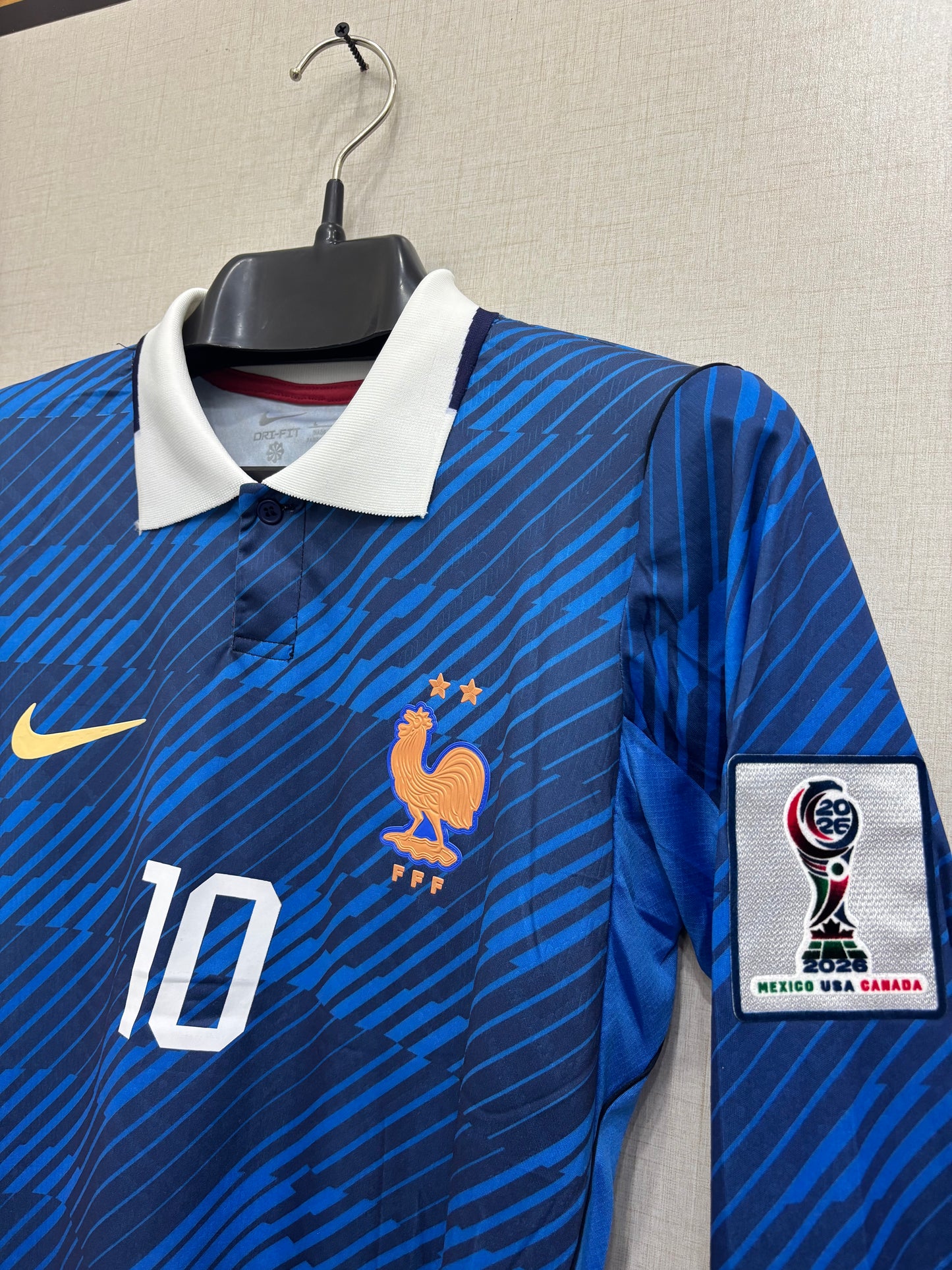 MBAPPE 10 FRANCE HOME FIFA CUP PLAYER VERSION  JERSEY 2026