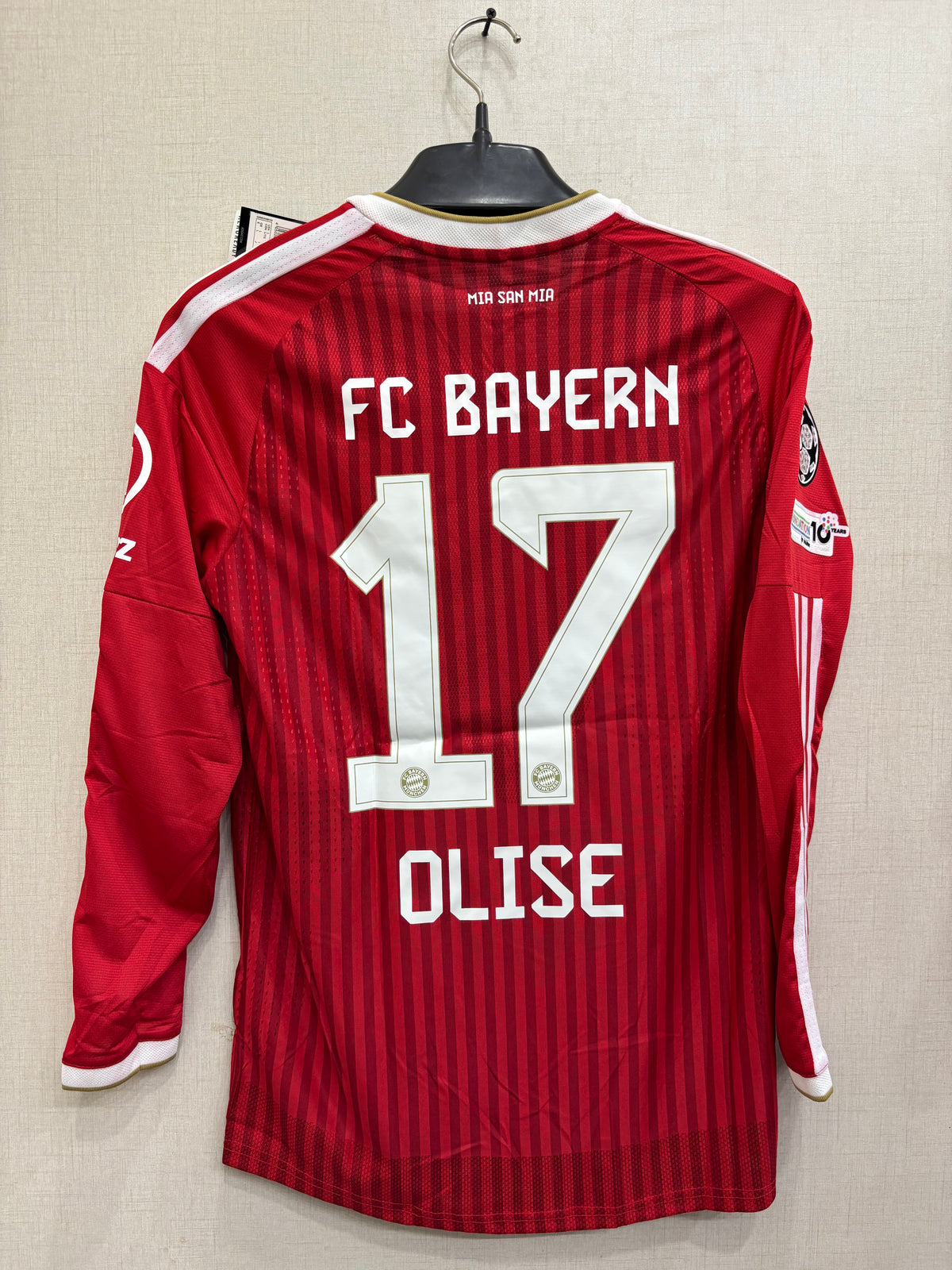 OLISE 17 BAYERN MUNCHEN HOME ORIGINAL JERSEY 26/27