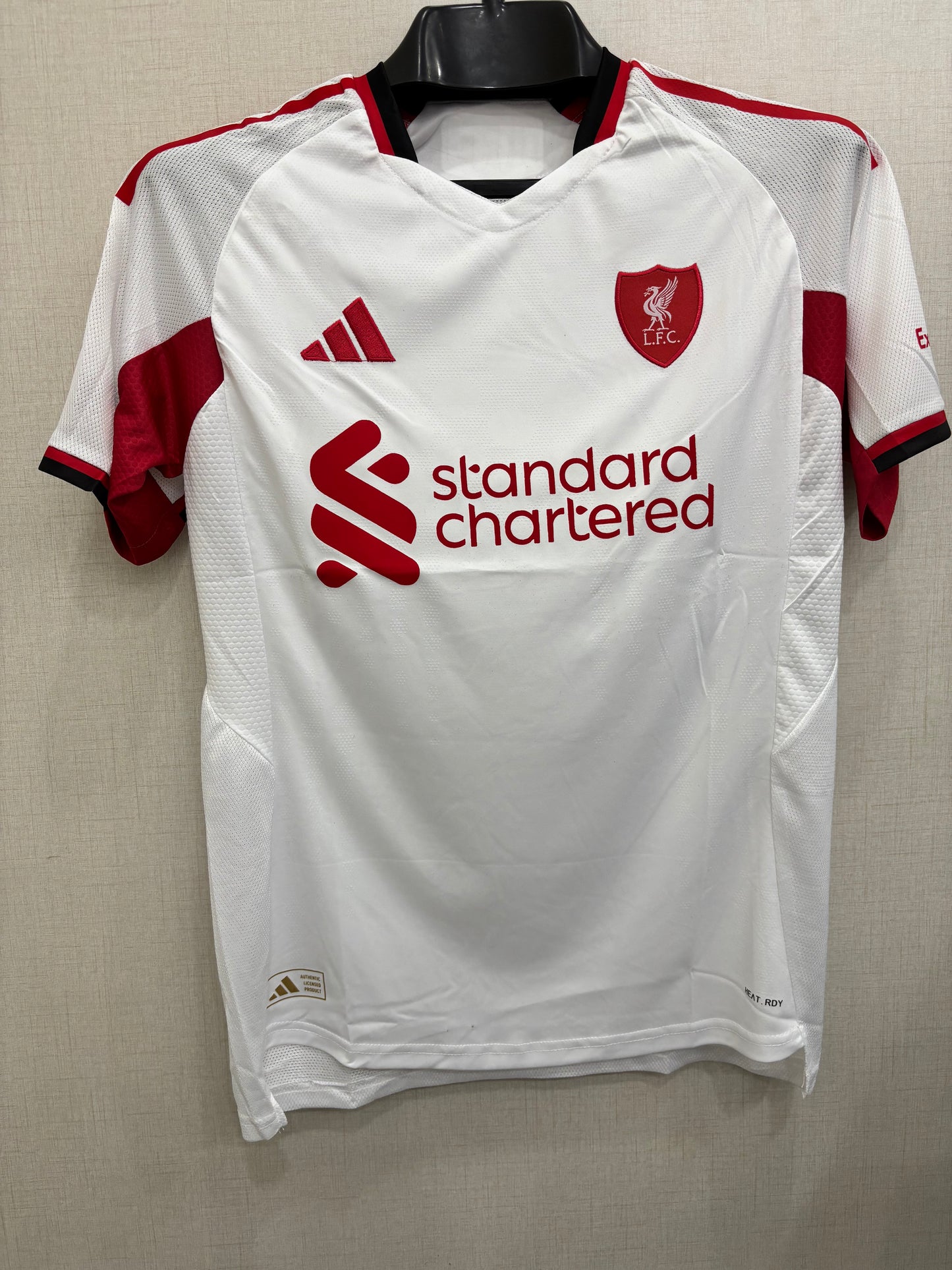Liverpool Away shirt 25/26 embroided logo