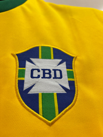 BRAZIL HOME PELE 10 FIFA WORLD CUP ORIGINAL SHIRT