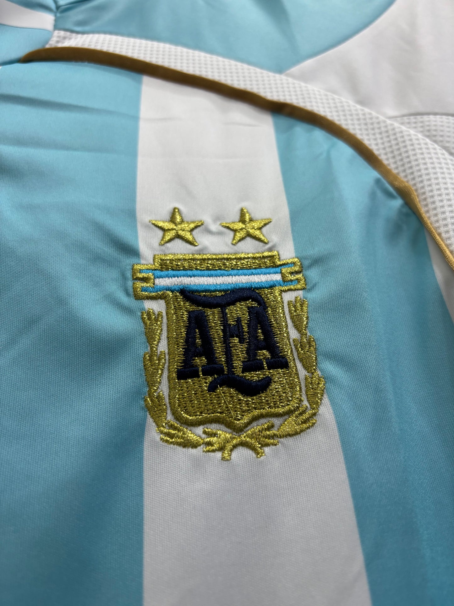 ARGENITNA HOME 2006 HOME MESSI 10 FIFA WORLD CUP ORIGINAL SHIRT