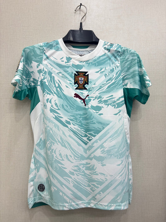 PORTUGAL AWAY FIFA CUP JERSEY (EMBROIDED LOGO)