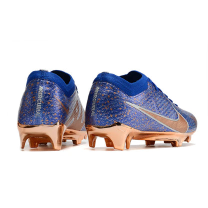 Nike Zoom Mercurial Vapor 15 Elite FG Blue and BronzeFootball Boots
