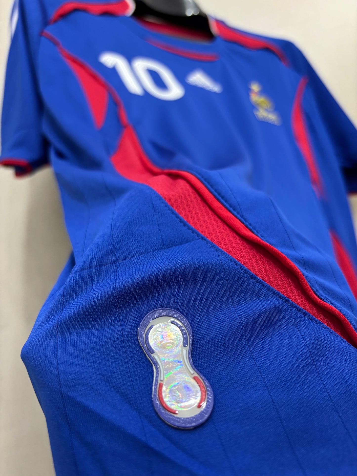 FRANCE ZIDANE 10 FIFA 2006 ORIGINAL HOME JERSEY