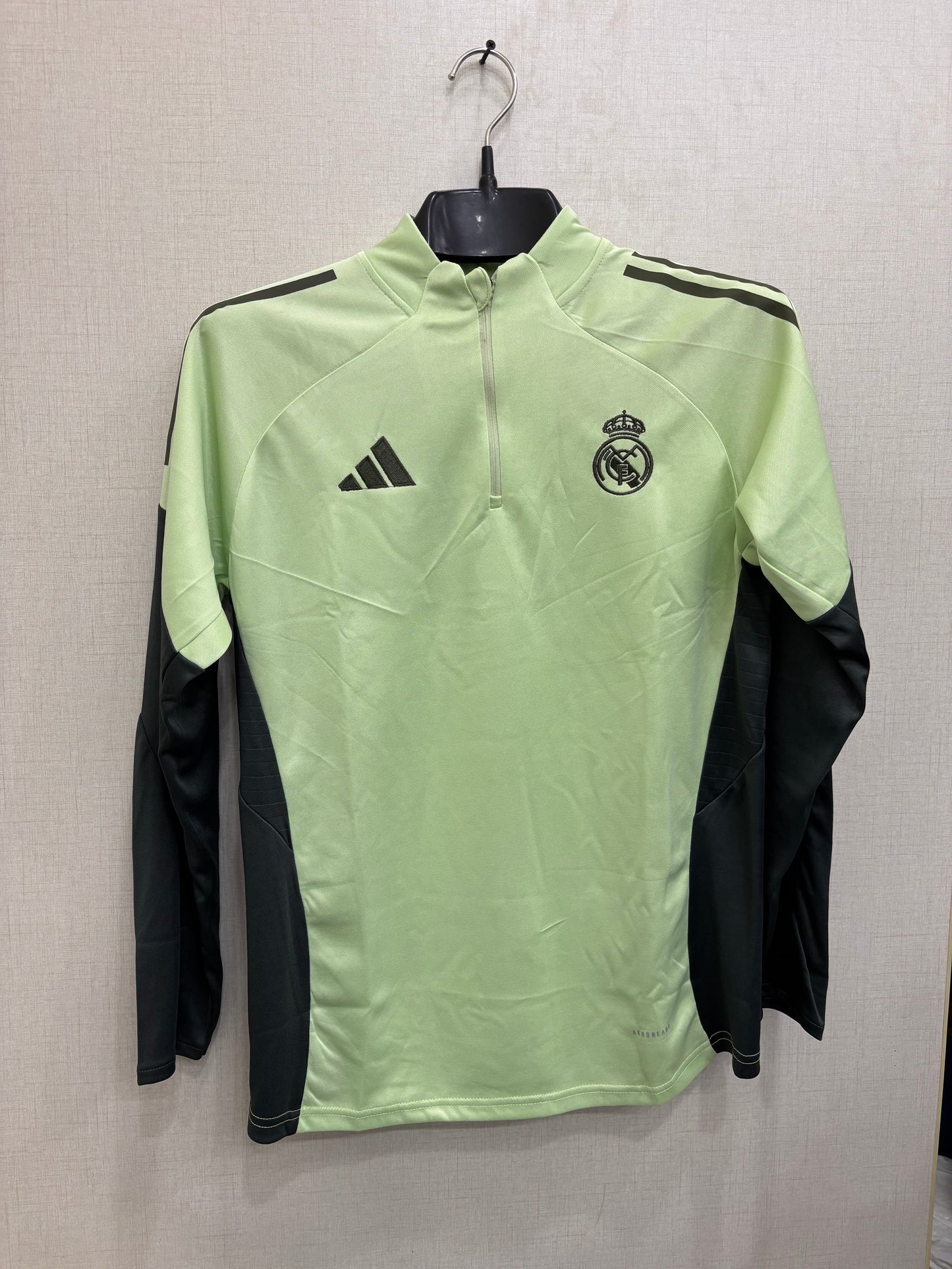 REAL MADRID Training Top 25/26 Lime Green AUTHENTIC