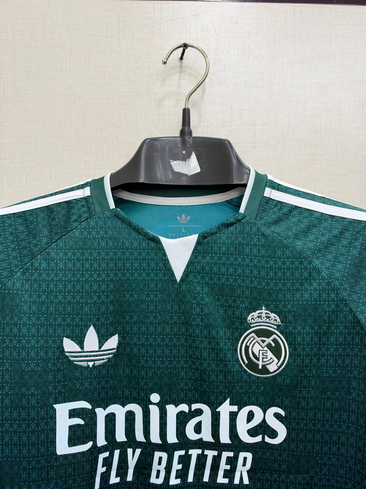 REAL MADRID AWAY 26/27 SHIRT (EMBROIDERED LOGO)