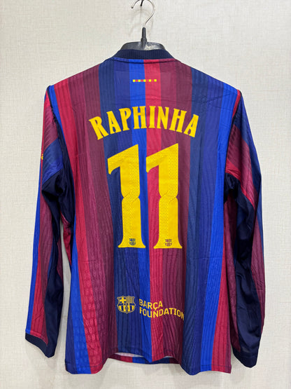BARCELONA HOME PLAYER VERSION JERSEY 26/27(IMPORTED)