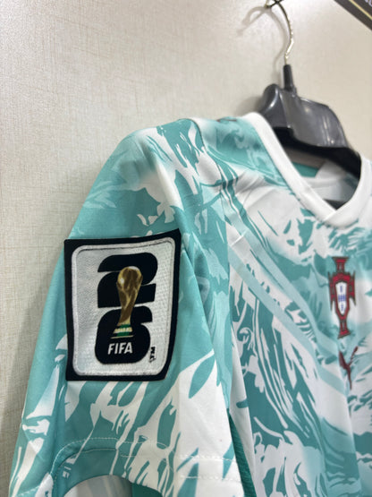 PORTUGAL AWAY FIFA CUP PLAYER VERSION JERSEY(TPU LOGO)