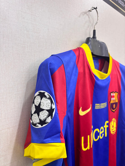 MESSI 10 Barcelona 2011 final Jersey(embroided logo)