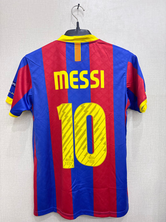 MESSI 10 Barcelona 2011 final Jersey(embroided logo)