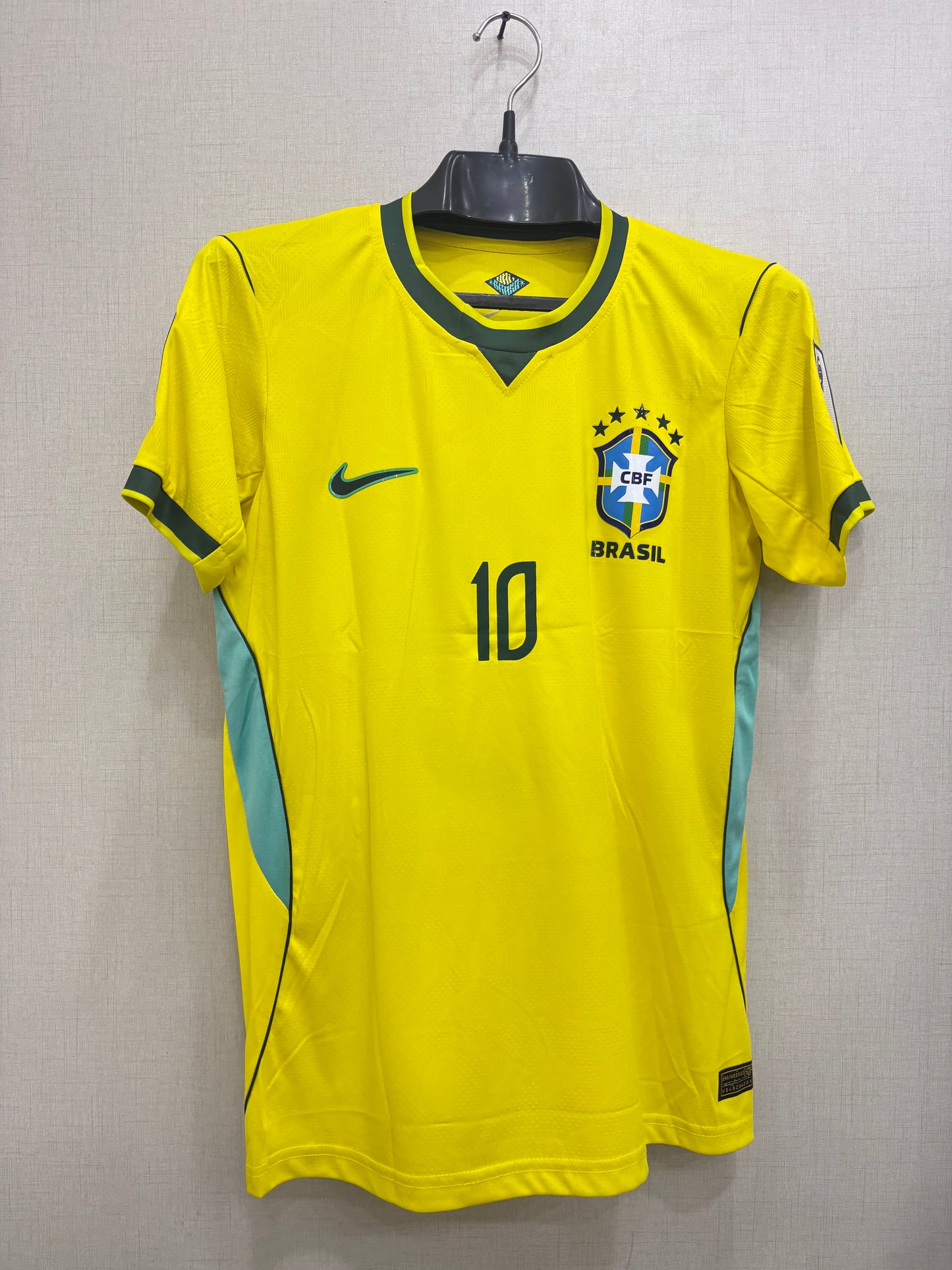 NEYMAR JR BRAZIL HOME FIFA CUP TPU LOGO JERSEY 2026
