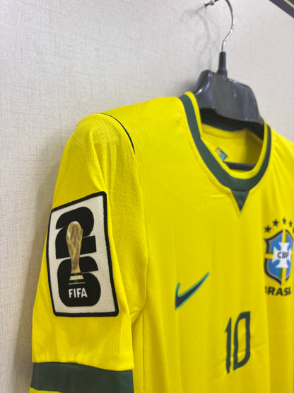 NEYMAR JR BRAZIL HOME FIFA CUP TPU LOGO JERSEY 2026