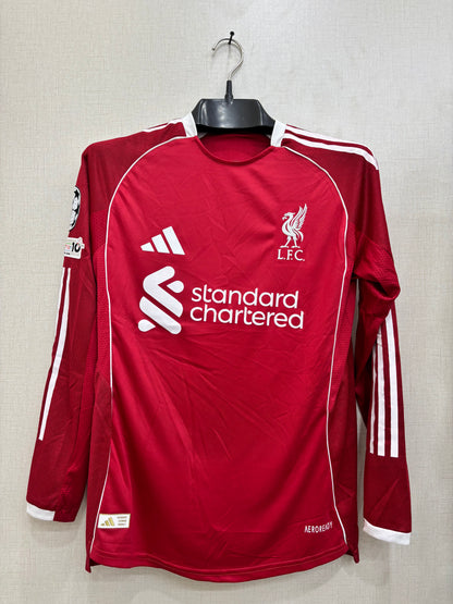 Liverpool Home Full Sleeve 25/26