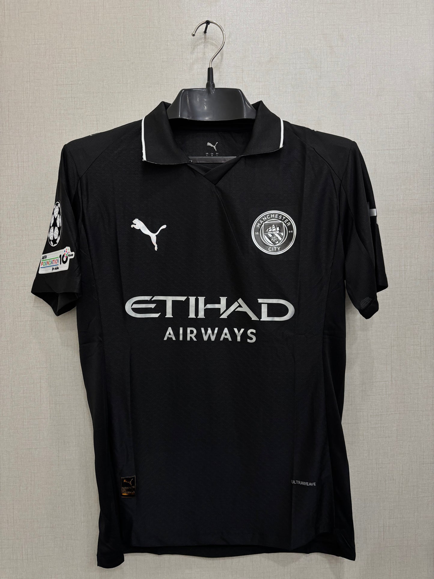 MANCHESTER CITY AWAY AUTHENTIC SHIRT