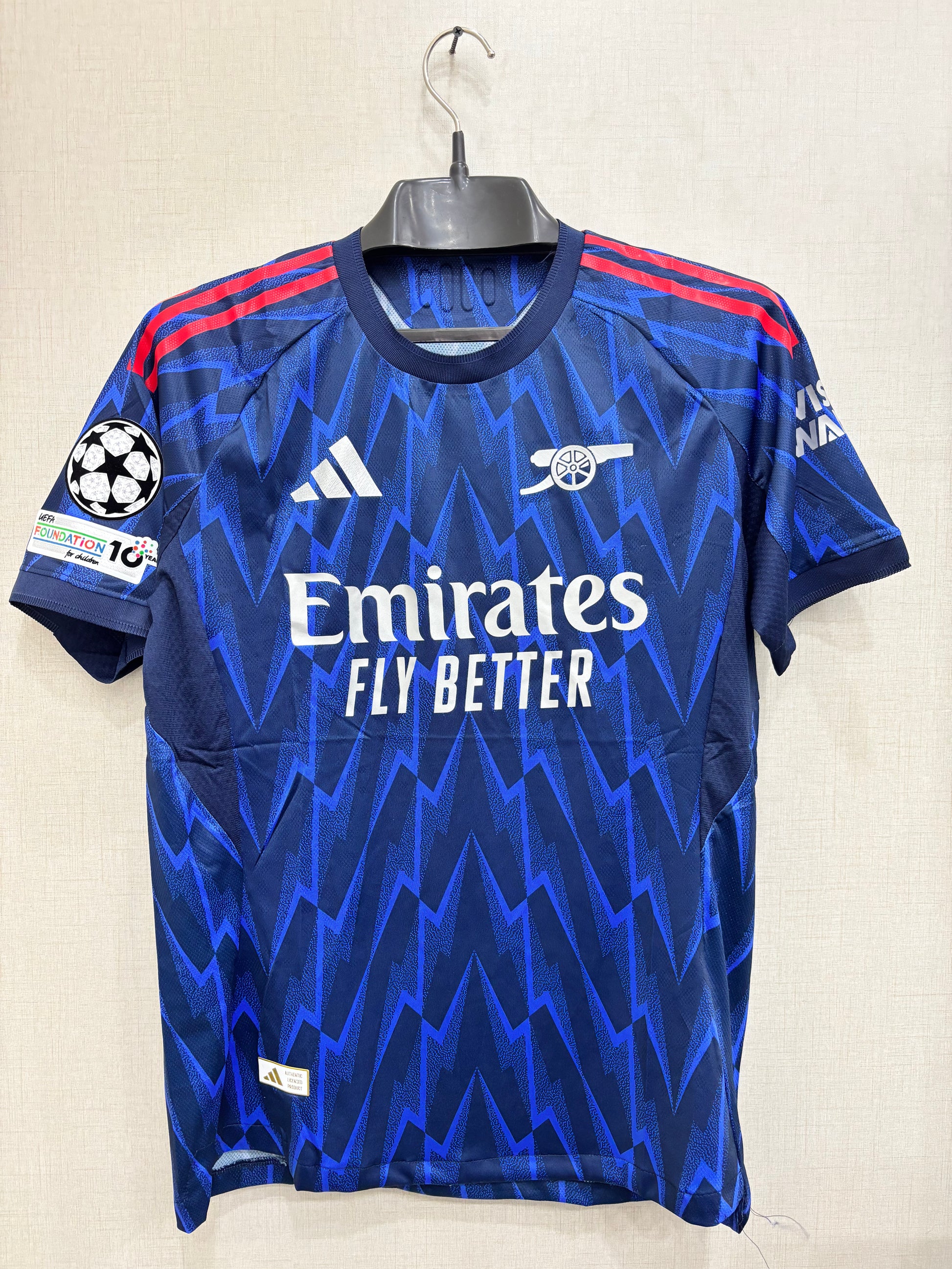 ARSENAL AWAY AUTHENTIC SHIRT 25/26 – ANT STORE