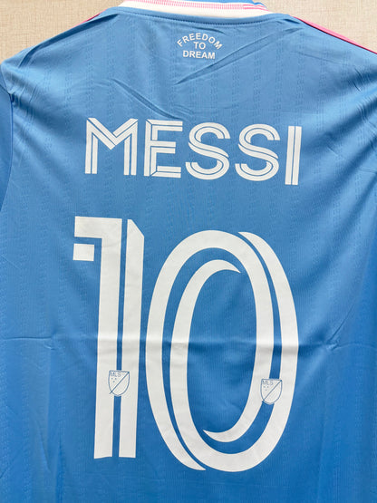 Inter-Miami Third Messi 10 shirt ( PLAYER VERSION LOGO)