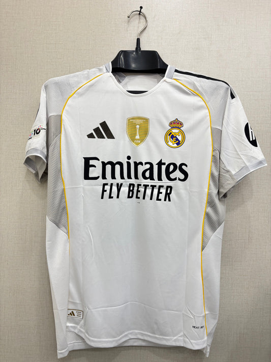 Real Madrid Home Shirt (ALL Player Version Logo) 25/26