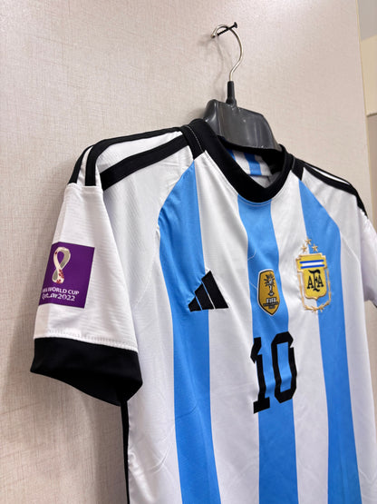 Argentina Messi #10 World Cup Winners Jersey  22/23
