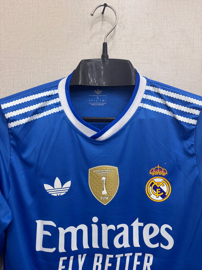 REAL MADRID THIRD SHIRT (ALL PLAYER VERSION LOGO )