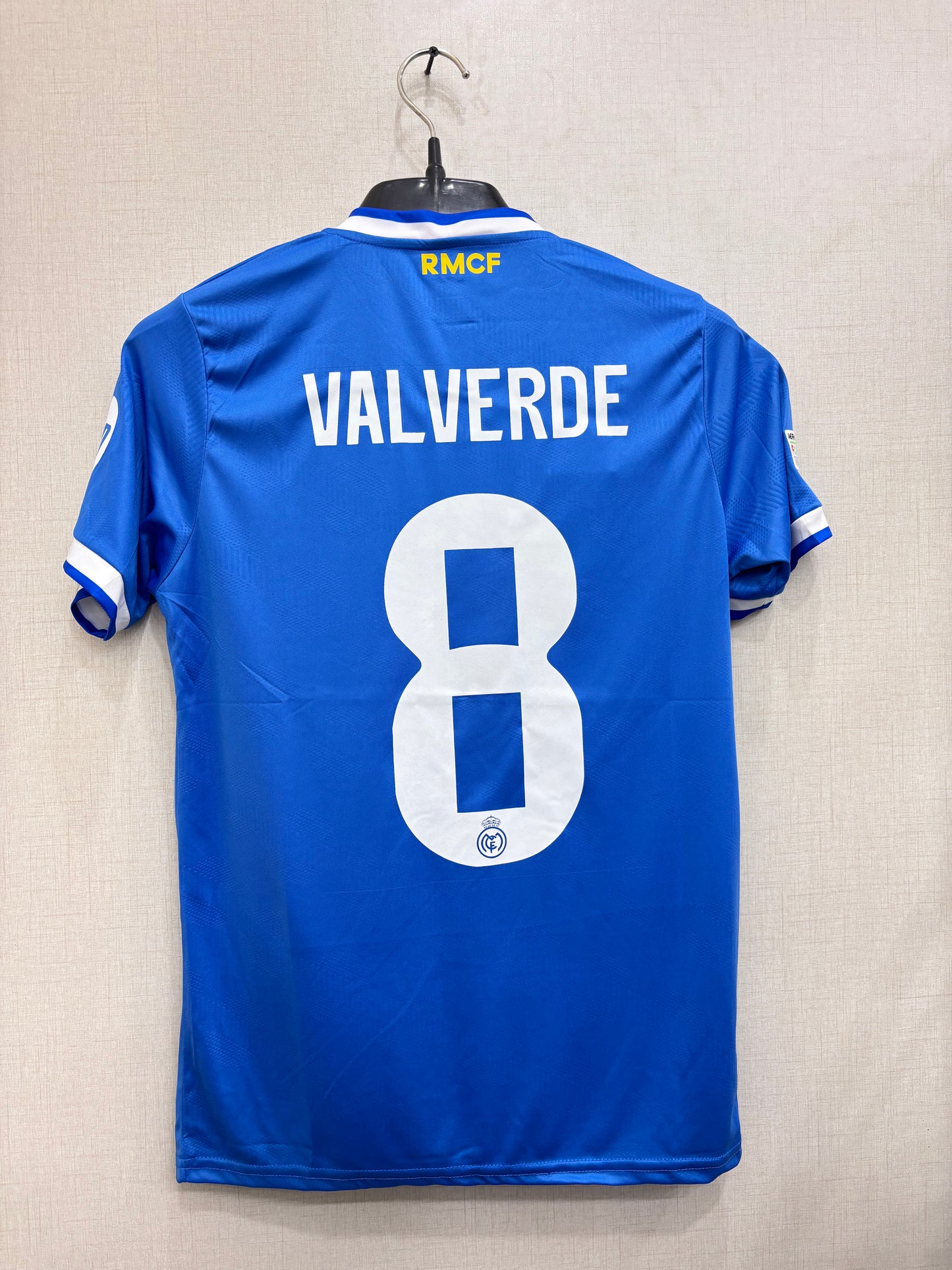 REAL MADRID THIRD SHIRT (ALL PLAYER VERSION LOGO )