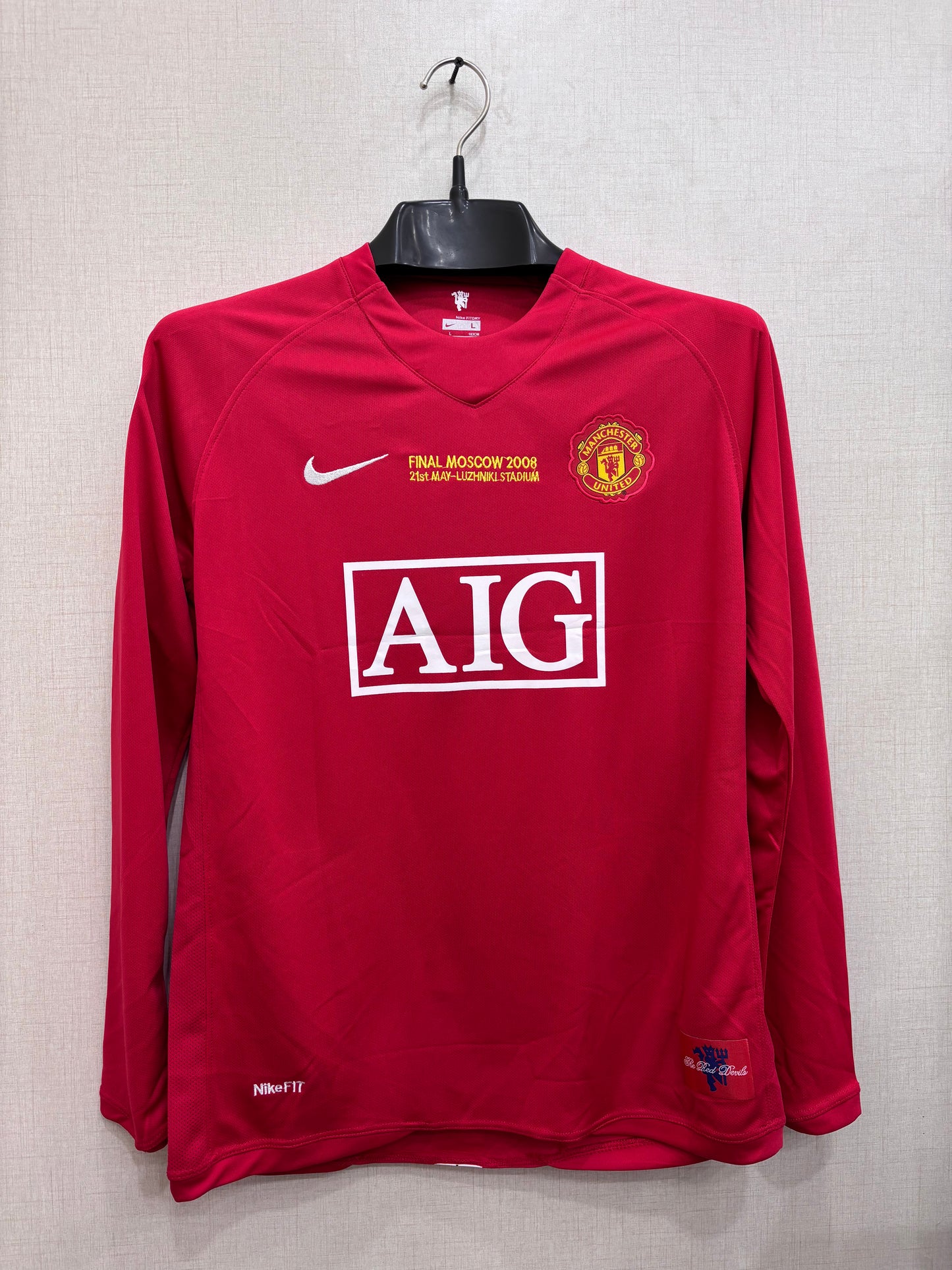 MAN UNITED 2007/08 RONALDO 7 SHIRT(PLAYER VERSION)