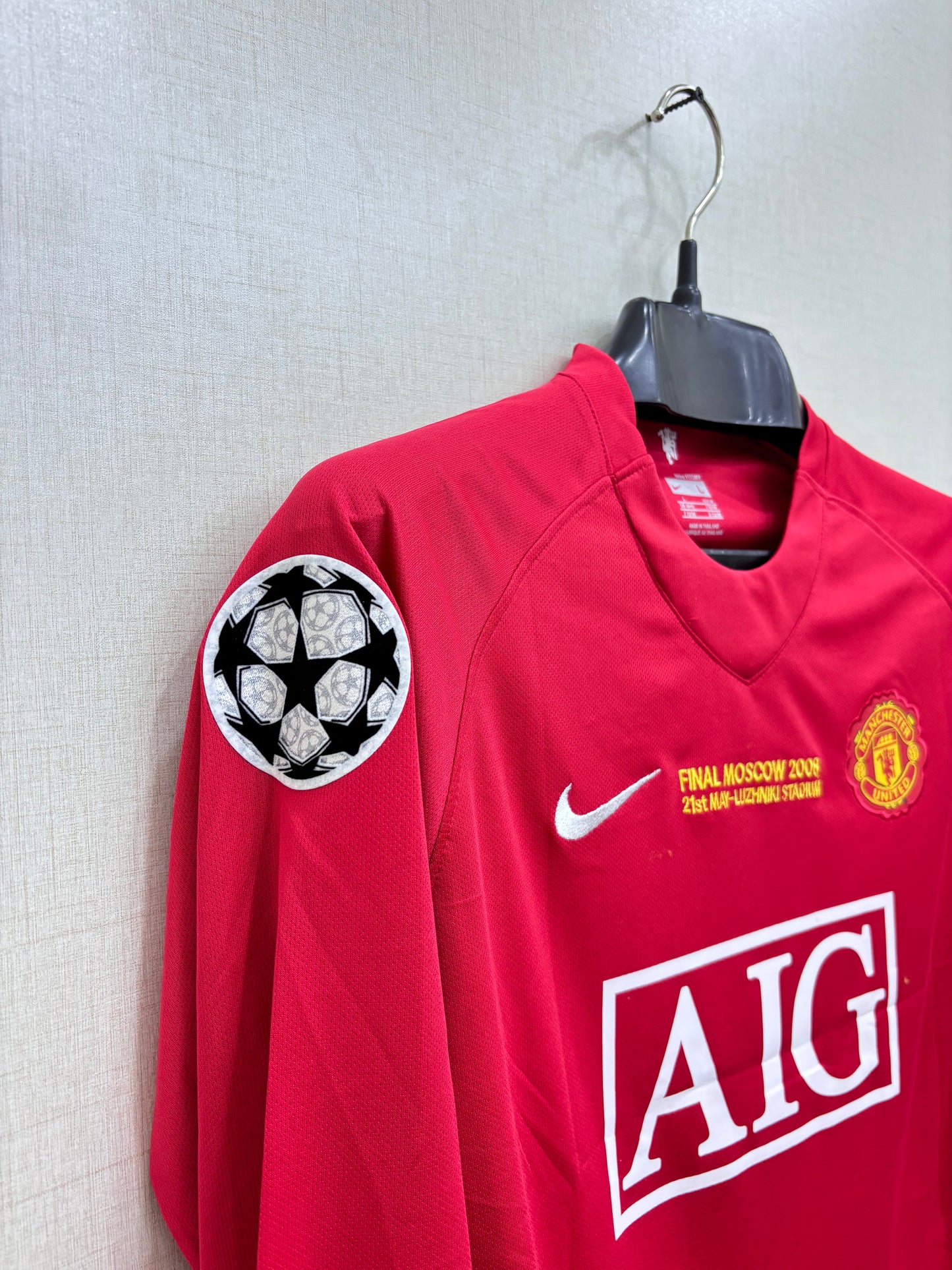 MAN UNITED 2007/08 RONALDO 7 SHIRT(PLAYER VERSION)