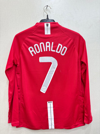 MAN UNITED 2007/08 RONALDO 7 SHIRT(PLAYER VERSION)